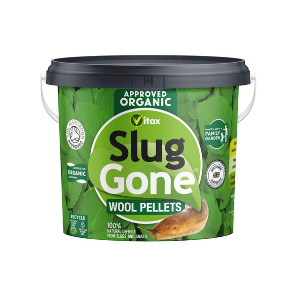 Vitax Slug Gone 5L wool pellets bag