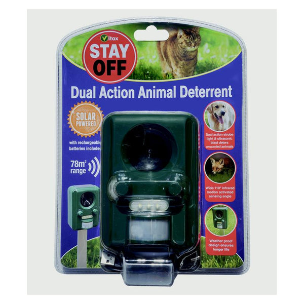 Vitax Stay Off solar ultrasonic deterrent