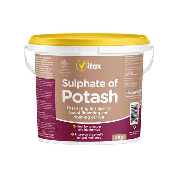 Vitax Sulphate of Potash 5kg pack