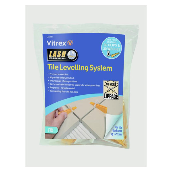 Vitrex tile levelling system pack of 30