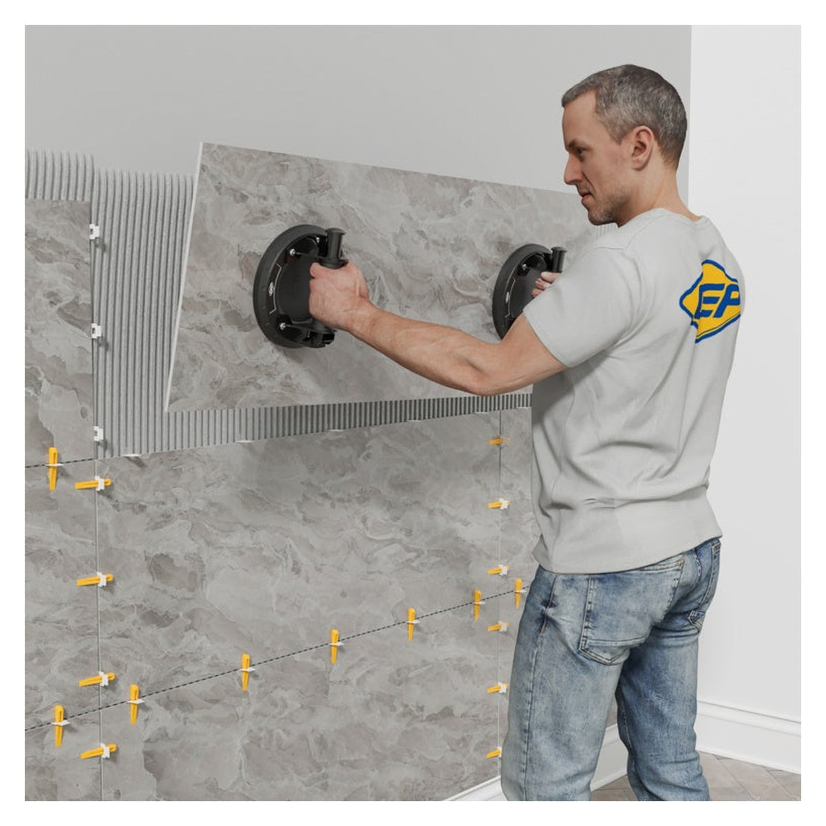 Vitrex vacuum suction cup tile lifter, view 2