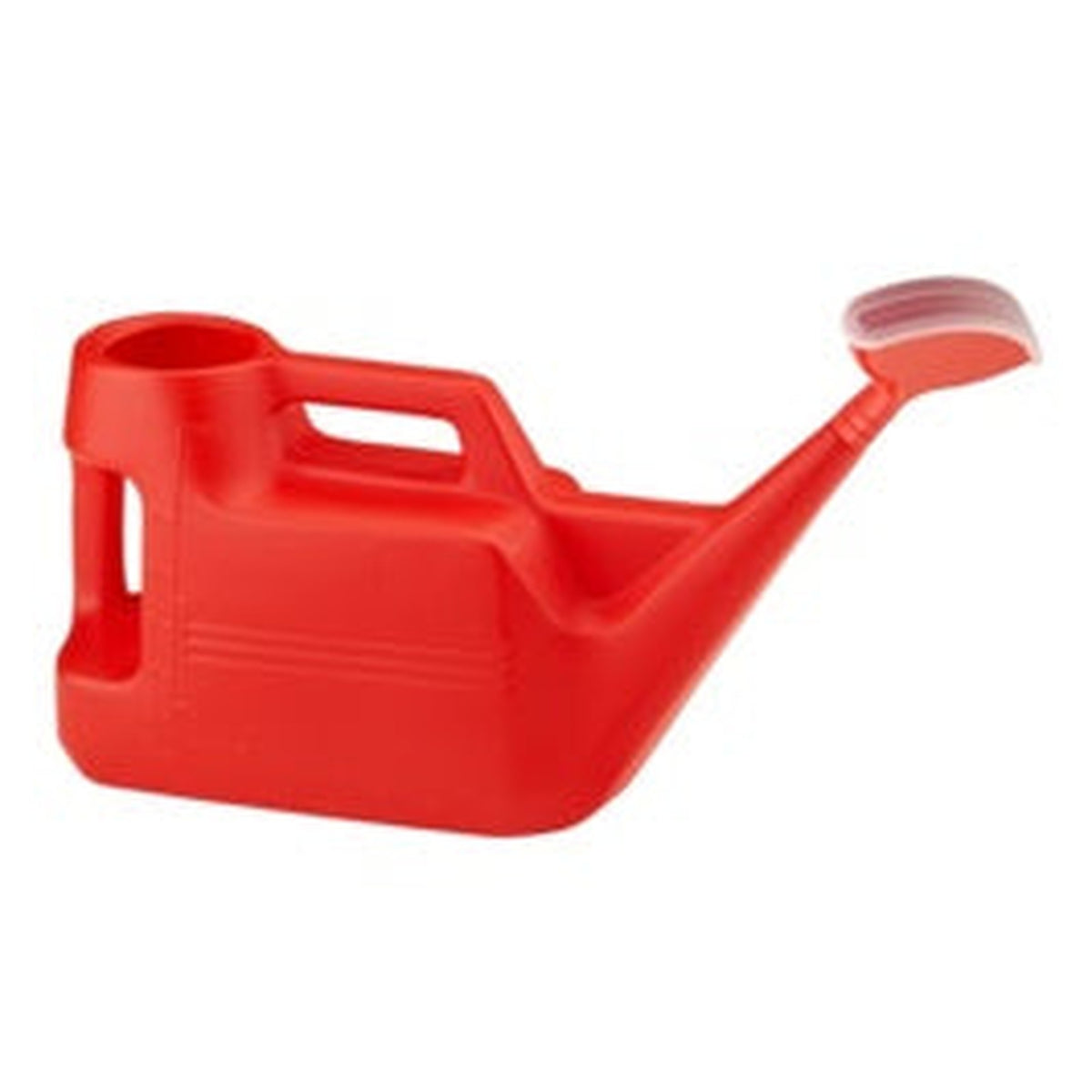 Ward 7L red weed control watering can with fan spray rose
