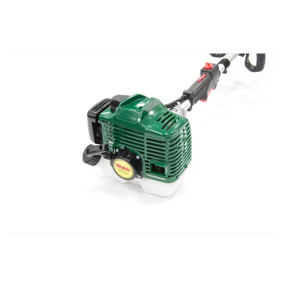 Webb 26cc petrol line trimmer with curved shaft, view 6