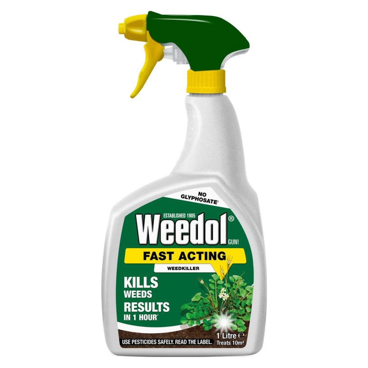 Weedol fast acting weedkiller 1L ready to use