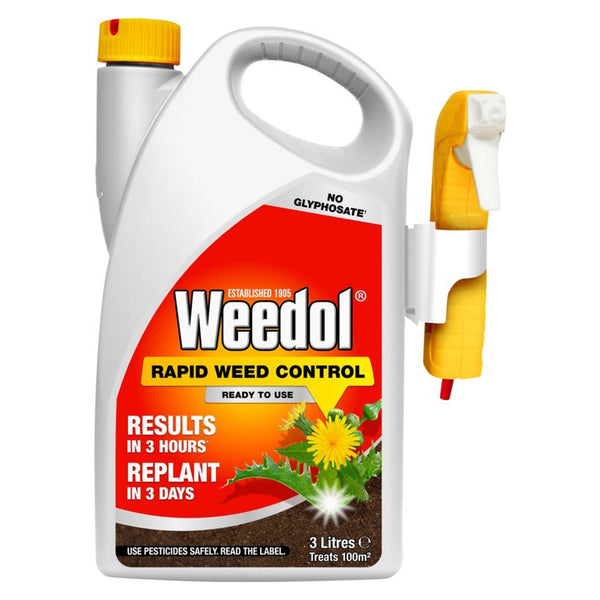 Weedol Rapid Weed Control 3L spray