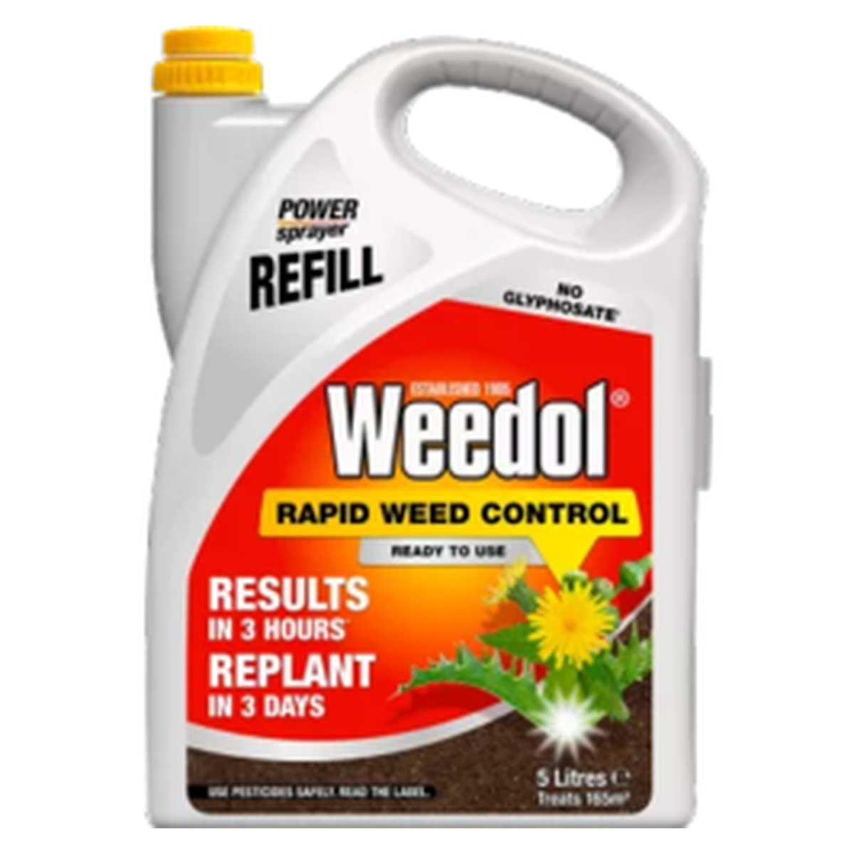 Weedol Rapid weed control ready to use 5L refill