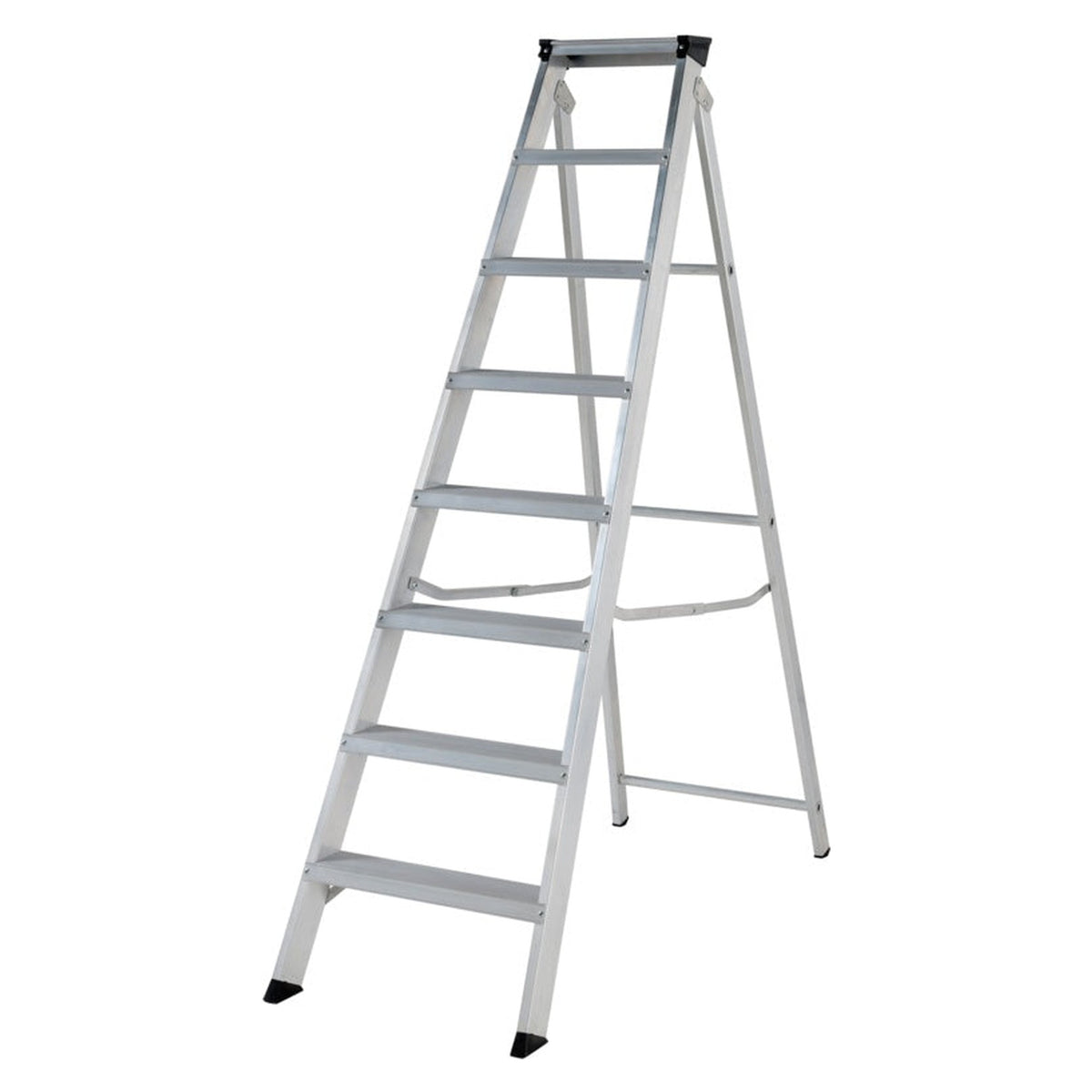 Werner builders stepladder with 8 treads