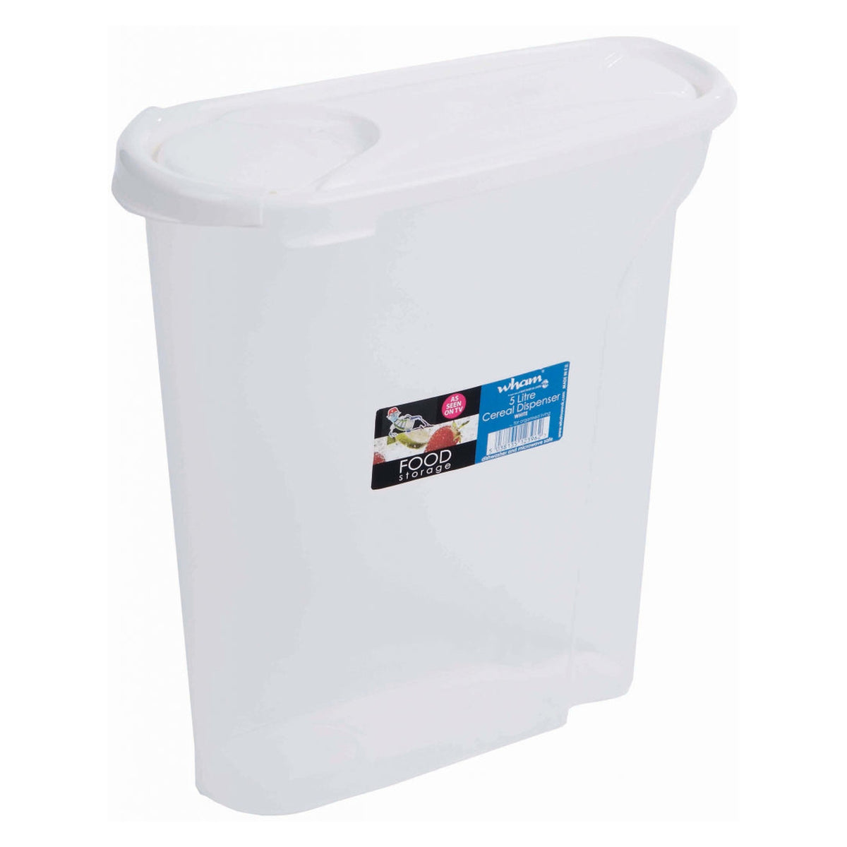 Wham 5L white cereal dispenser
