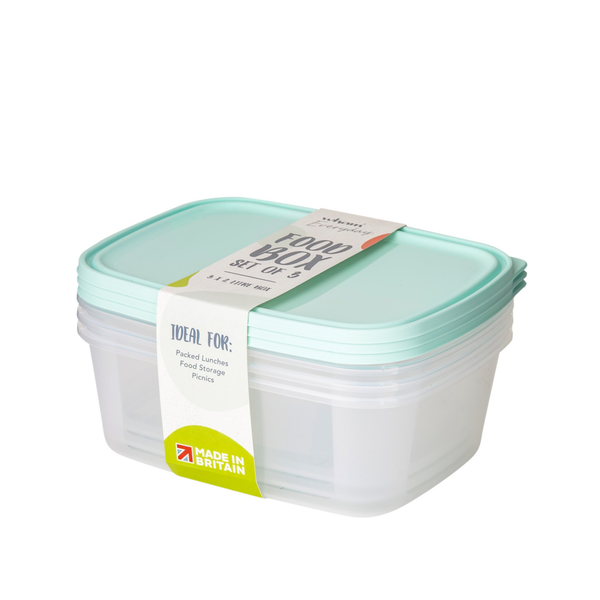 Wham Everyday clear food boxes set of 3