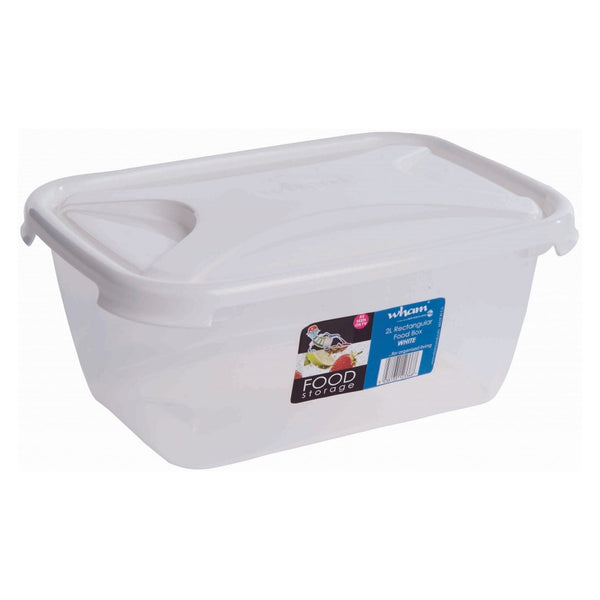 Wham rectangular food storage 2L