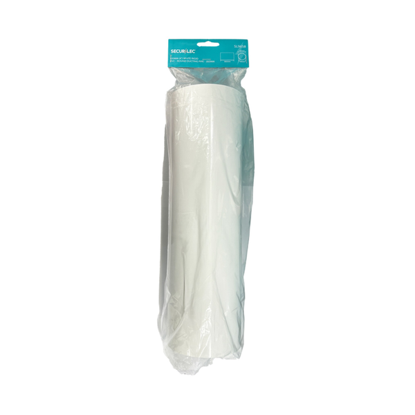 White Rigid Ducting 350mm x 100mm - 4"