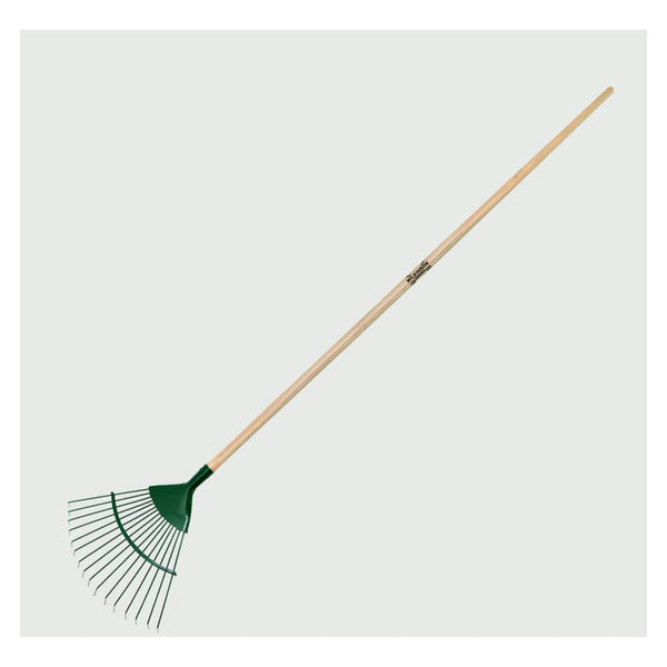 Wilkinson Sword lawn rake with wooden handle