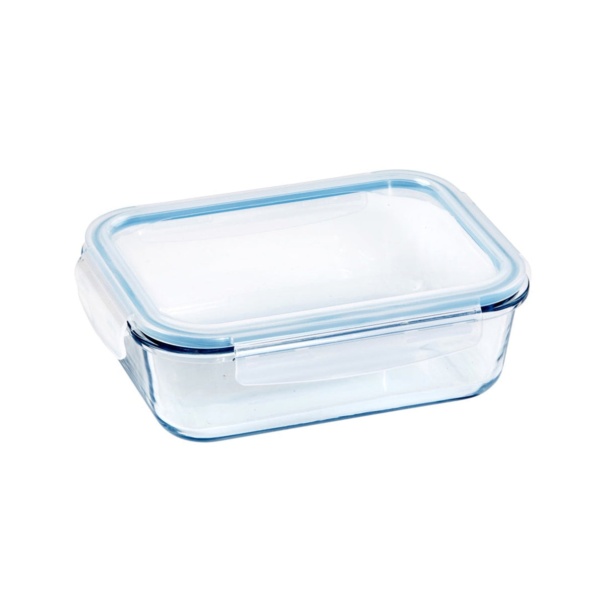 Wiltshire rectangle glass food container 1500ml with lid