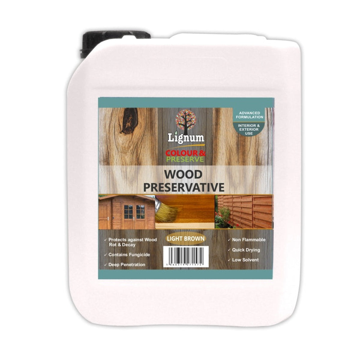 Wood Preserver Light Brown - 5L
