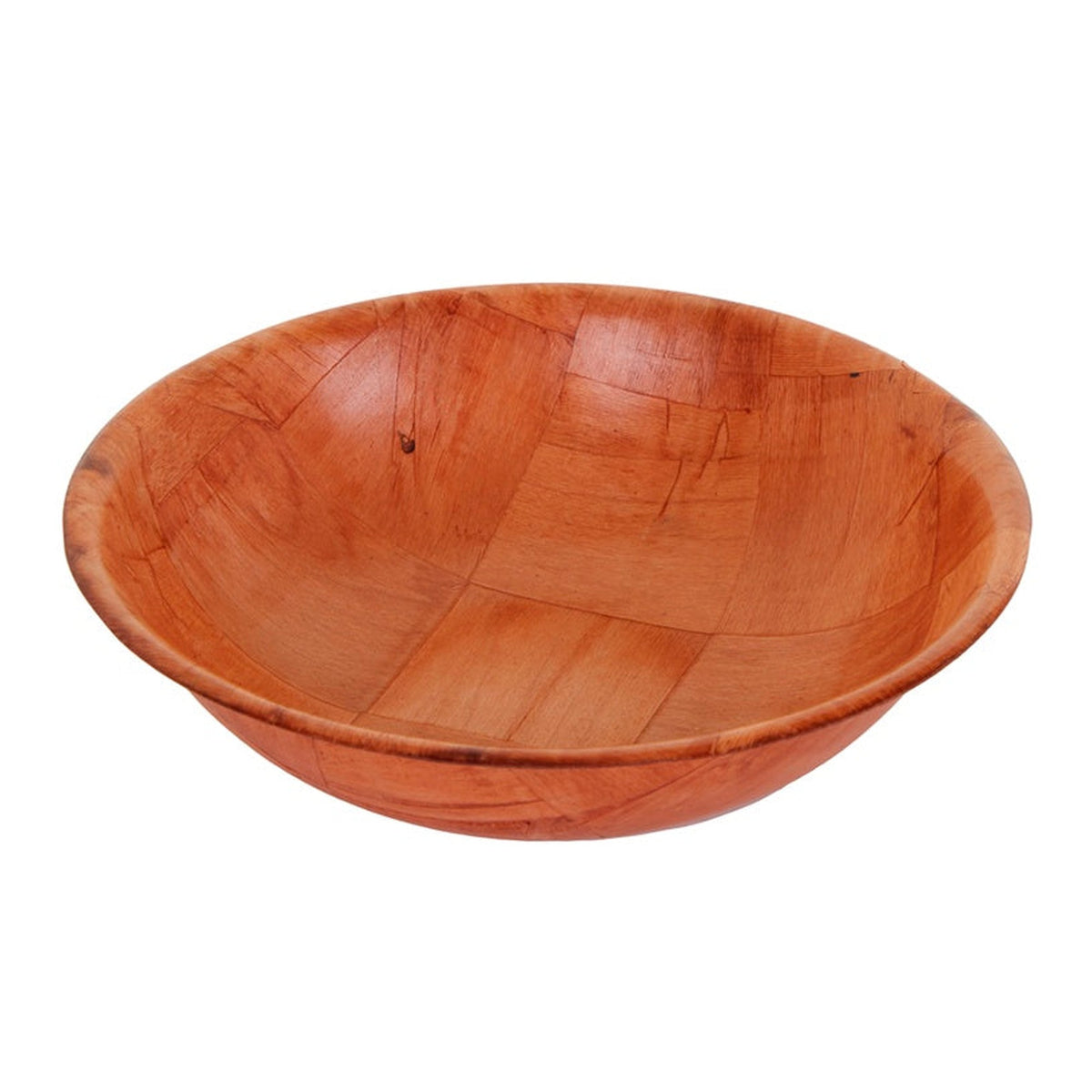Woven Wood Bowl - 25cm