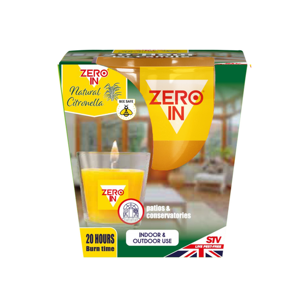 Zero In 20 hour citronella jar candle