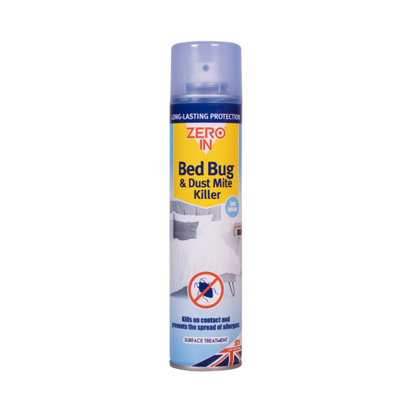 Zero In bed bug and dust mite killer 300ml aerosol