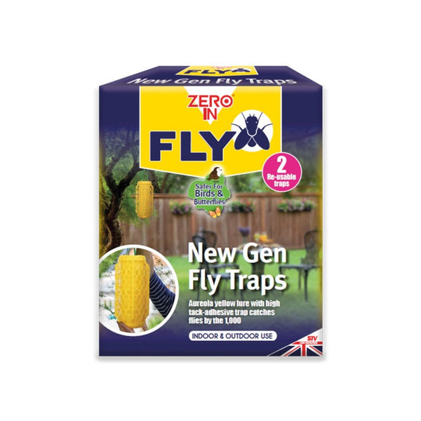 Zero In New Gen Fly Traps twin pack