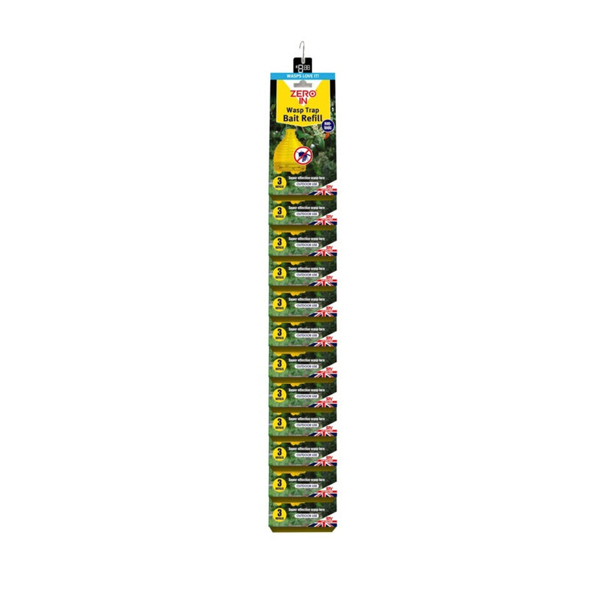Zero In Wasp Trap Bait Refills, 3 sachets
